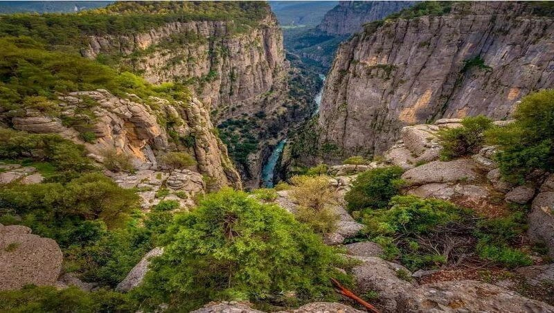 Каньон Тазы, Камни дьявола и Античный город Селге