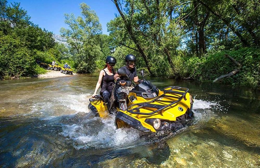 Rafting + Zipline + Quad safari