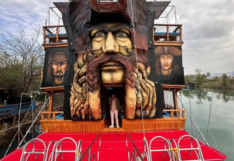 Side Halbtägiger Piratenboot für Kinder
