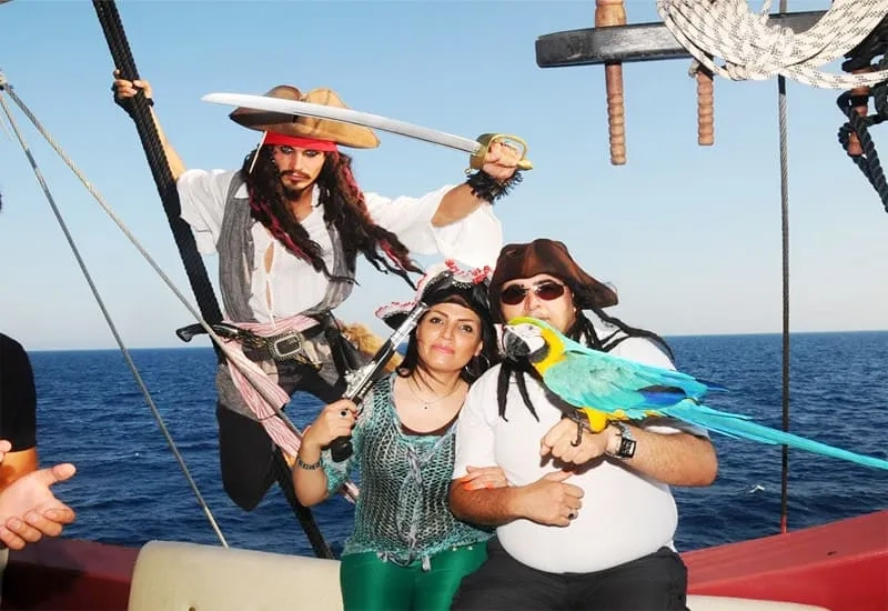 Side Halbtägiger Piratenboot für Kinder