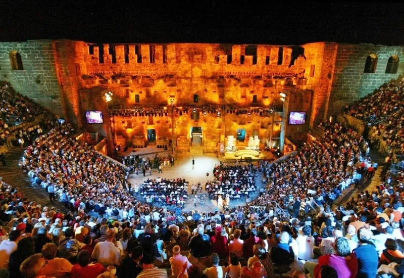 Fire of Anatolia im Aspendos Theater