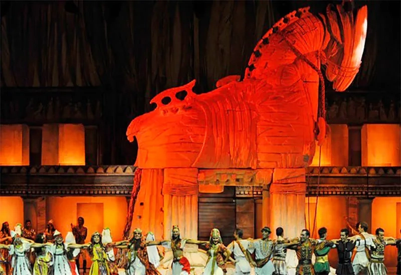 Fire of Anatolia im Aspendos Theater