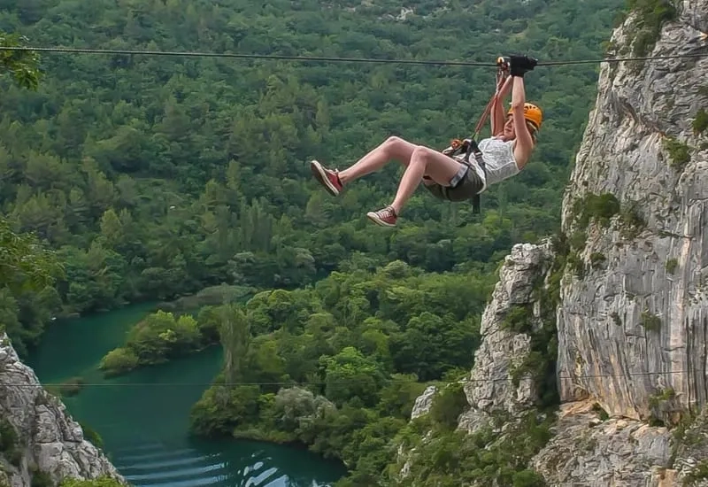 Side Buggy Zipline Rafting Turu