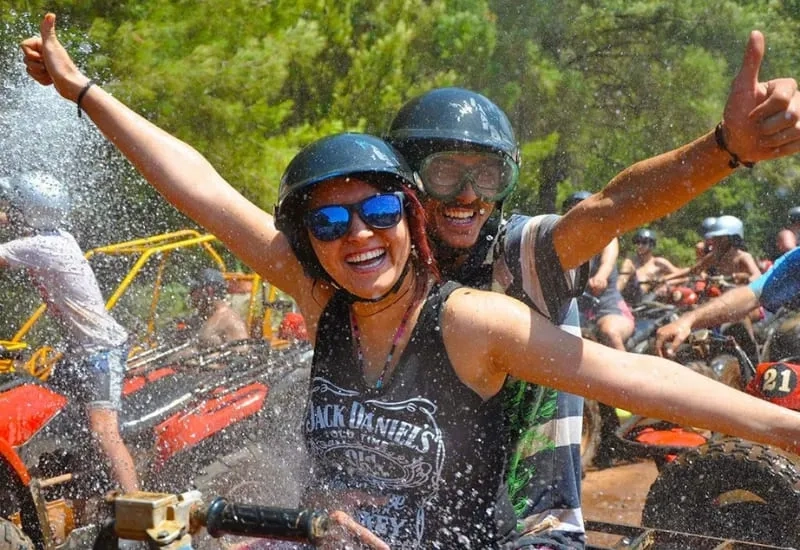 Side Buggy Zipline Rafting Turu