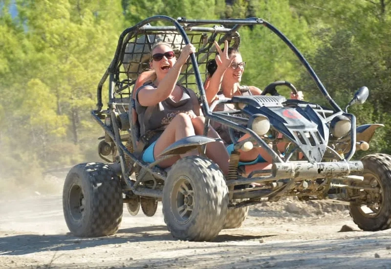 Side Buggy Zipline Rafting Turu