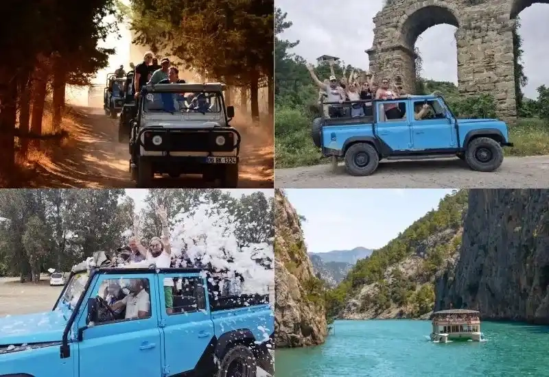 Green Canyon Kombi Turu: Jeep & Tekne + Yemek (€45)